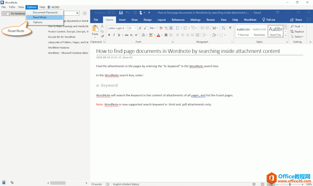 WordNote �ṩ�����ģʽ�����������ʱ��ʧ������ɸ����ĵ�