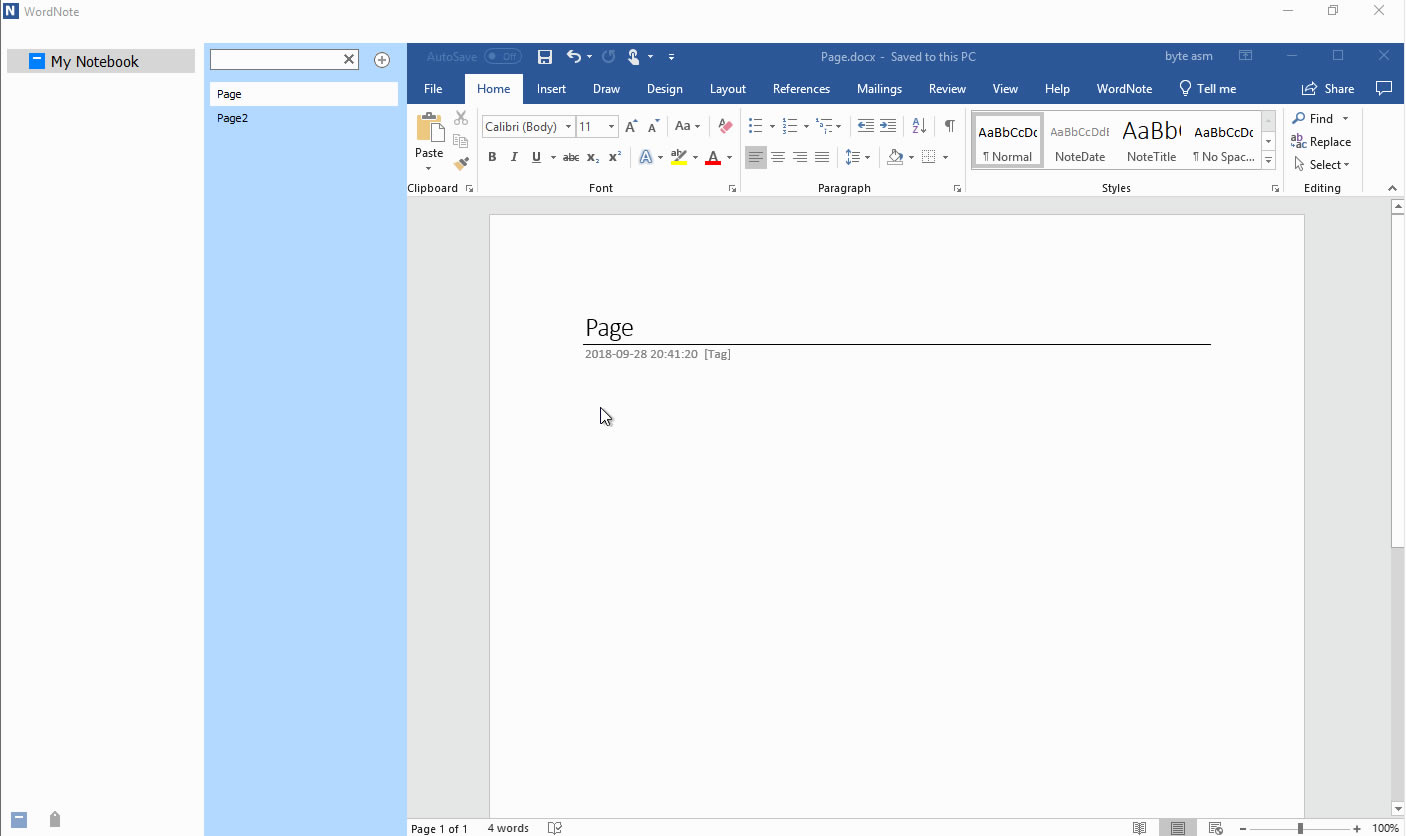 ���� WordNote ���� Word �Աʼǽ�����д�����Ա���Ҳ��Ȼ֧�ֺϲ���Ԫ��