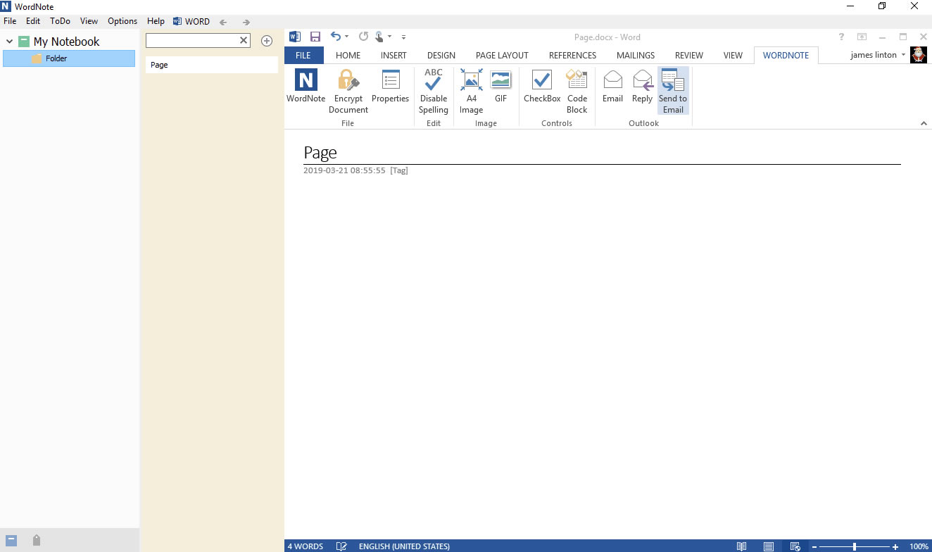 ����� WordNote ��ʹ�ô��Ȿģ��