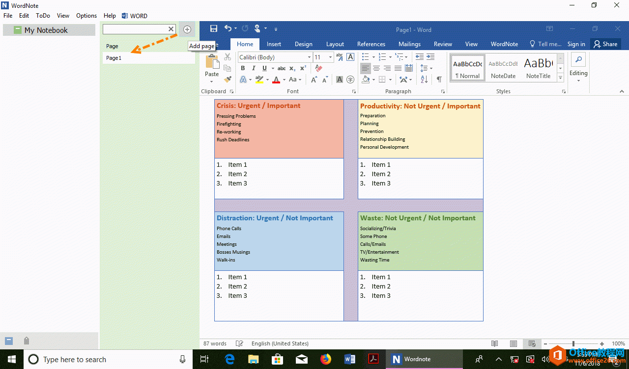 ����� WordNote ��ʹ���ļ��У�������ģ��