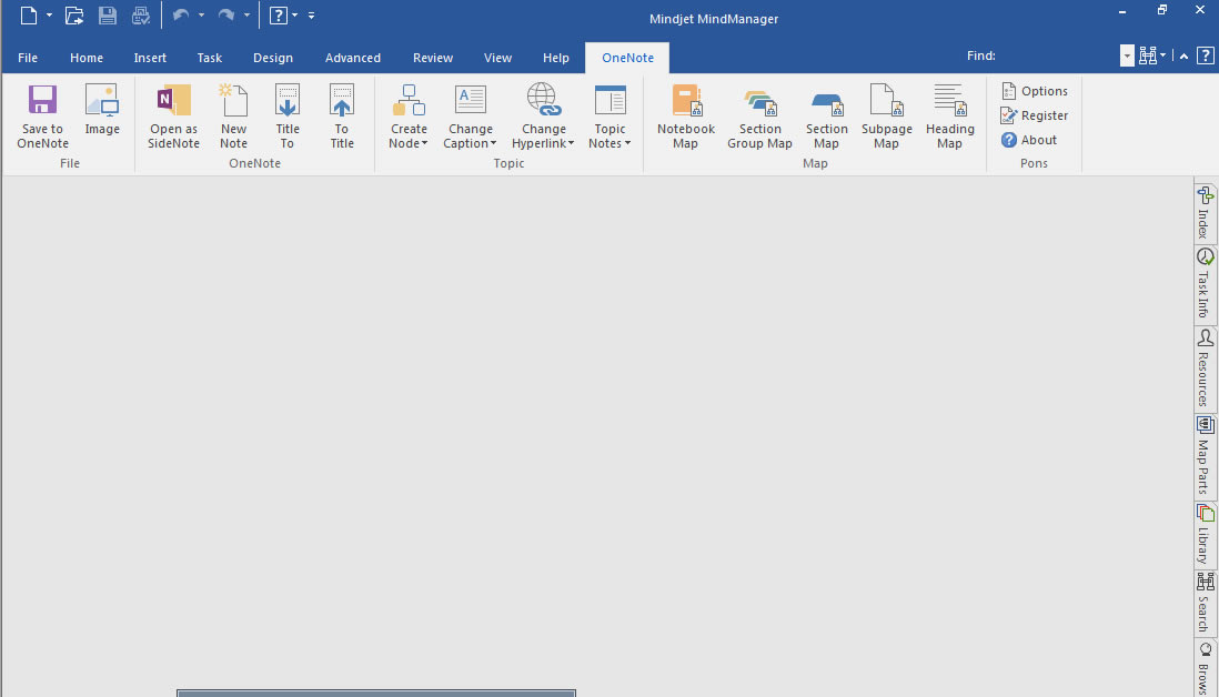����� MindManager ��һ������ OneNote ĳ�ʼǱ��ṹ˼ά��ͼ��