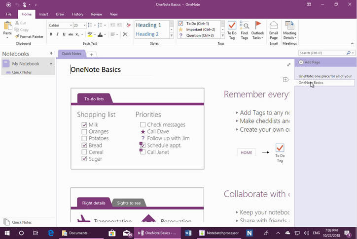 ʹ�� OneNote Batch �ĵ��� DOCX �ļ����ܣ��������� OneNote�ʼǱ��� WordNote �