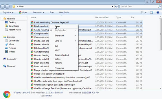����Դ��ı���ʽ��ֲ����� PDF �ļ��� OneNote ��