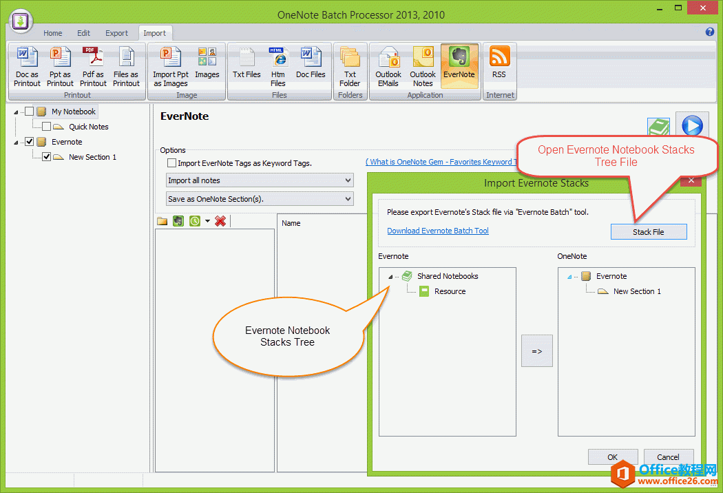 �� Evernote �ʼǱ�����״�ṹ .EST �ļ�