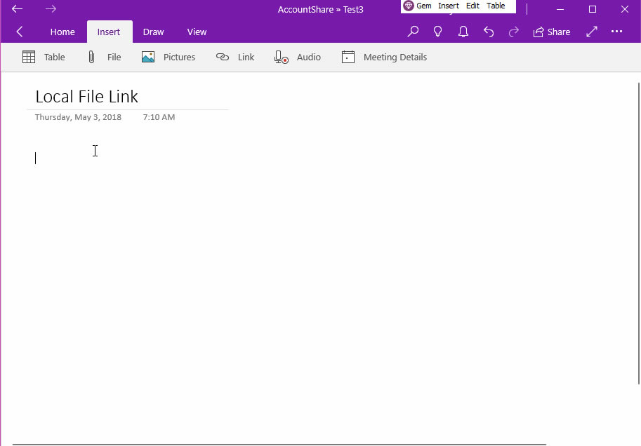 UWP: ��δ� OneNote ��ı������ӣ�
