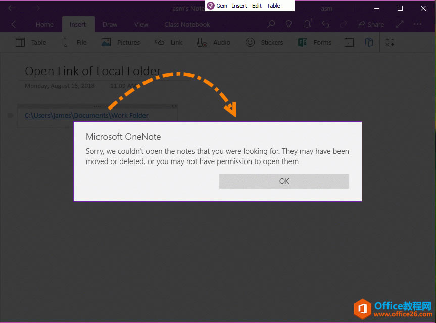 �ܱ�Ǹ���޷��������ڲ��ҵıʼǡ����ǿ����ѱ��ƶ���ɾ��������������û�д���Щ�ʼǵ�Ȩ�ޡ�