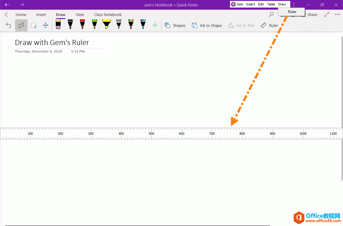 ���ʹ���䱦������� OneNote for Windows 10 ������ͼ