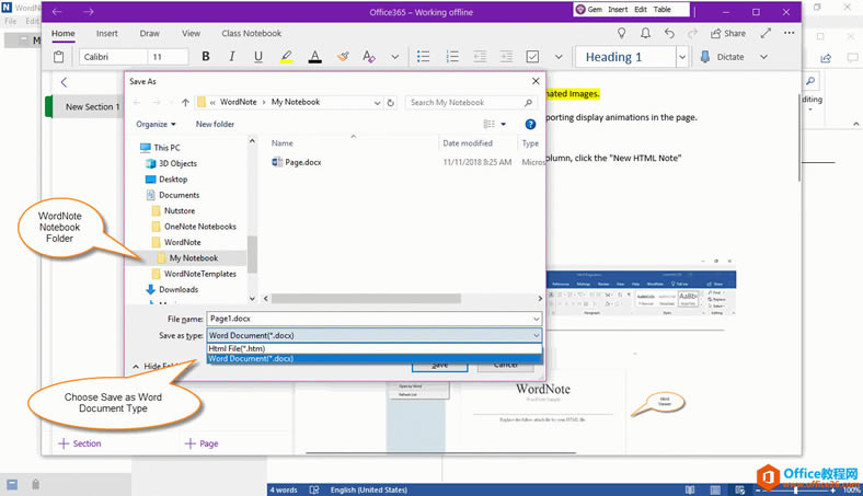 ��������ѡ�� Word Document 