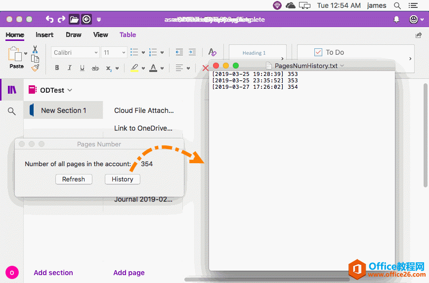 ������õ� OneDrive �ϳ��ִ���ɾ�� OneNote �ʼ�ʱ���ѣ��Է�ʧȥ�ʼ�