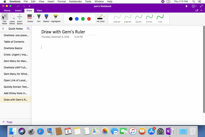 ʹ�ö���䱦������� OneNote for Mac ���������ޣ������ͼ��