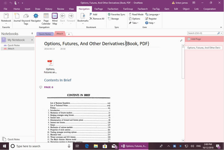 ���� OneNote ҳ��Ϊ�����ݱ��⡢����ɫ���������ؼ��ֱ�ǩ�� Word �ĵ�������ŵ� WordNote ���ļ����