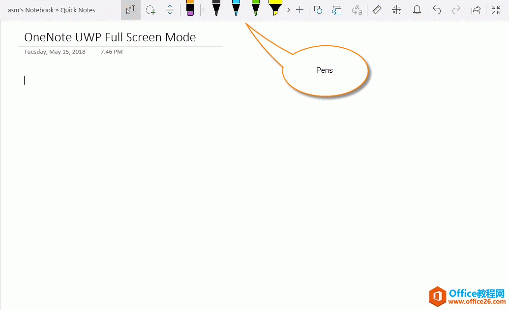 �°�� OneNote UWP ȫ�����ʹ�����ʾ�����Ϸ�