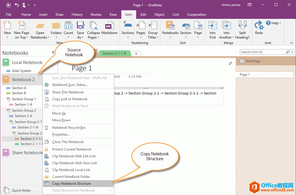 Դ�ʼǱ��Ҽ��˵��ġ����Ƽ��±��ṹ��