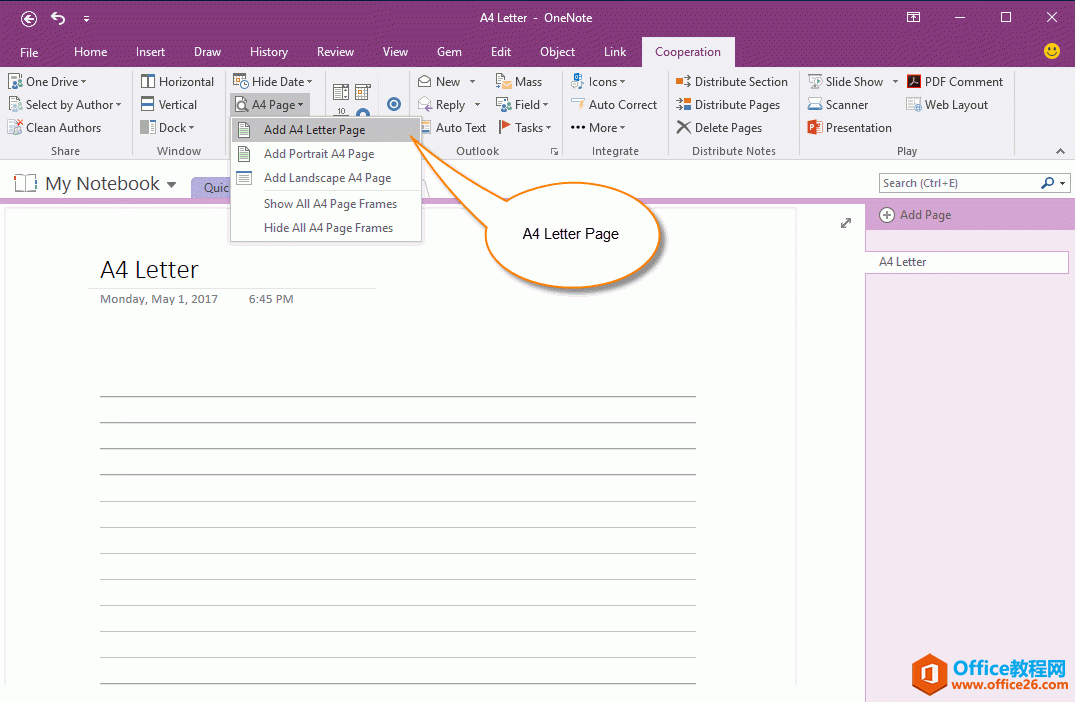 ���� A4 ��ֽҳ���