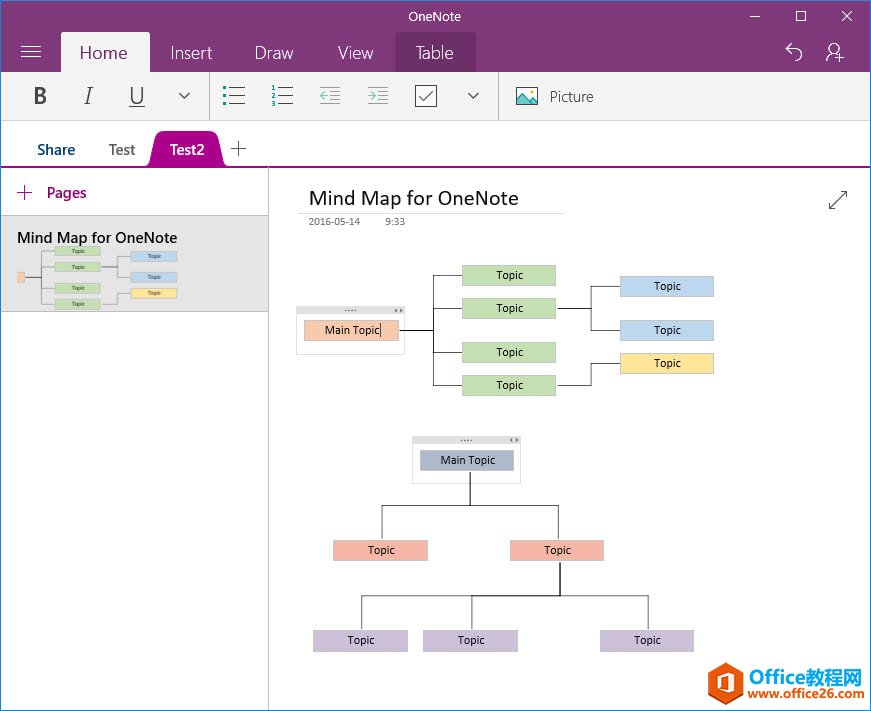 OneNote 17, OneNote UWP, OneNote for Windows 10 (�� OneNote 2019) �Ľ���