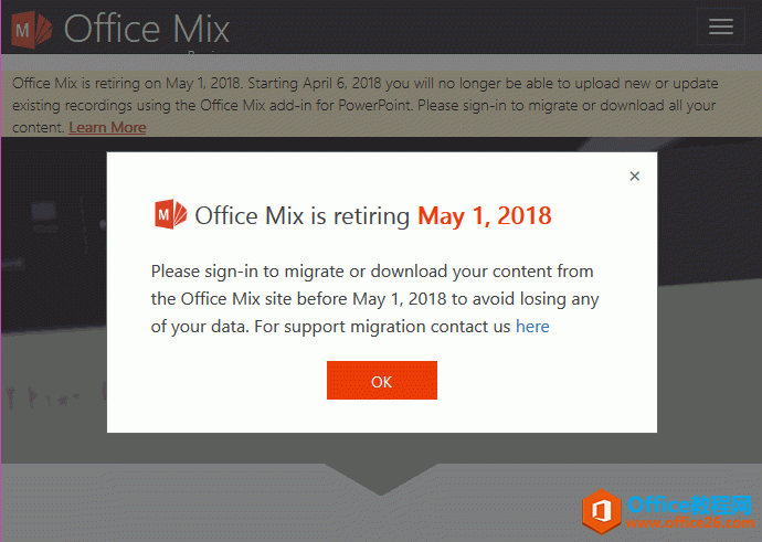 Office Mix 2018��5��1�չر�