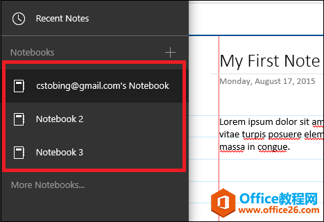 Windows 10��OneNote�ĳ�ѧ�߽̳�