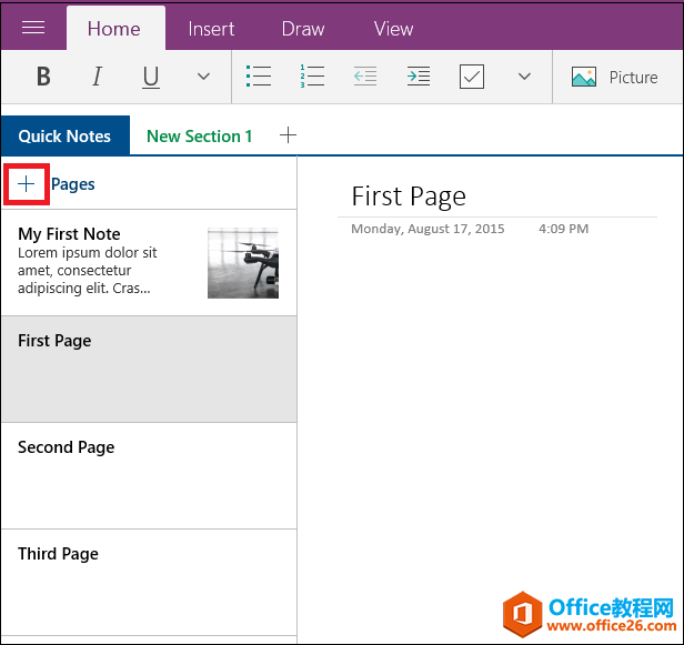 Windows 10��OneNote�ĳ�ѧ�߽̳�