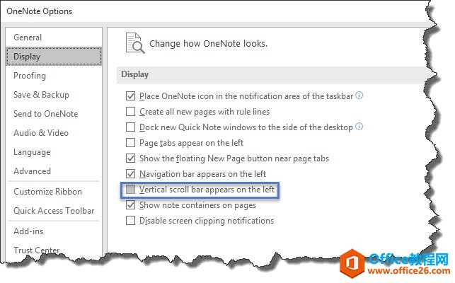 ��ΰ� OneNote ҳ��Ĺ������Ƶ���ࣿ