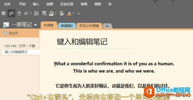 ѧ��һ���ϸ�ļ�������ȫ����OneNote���ÿ�ݼ�