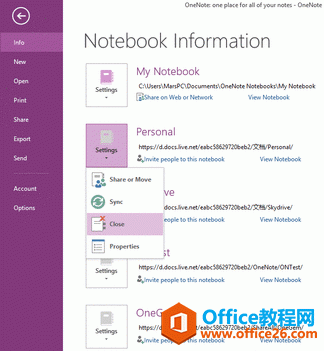 ������ɾ��һ̨�����ϵ� OneNote ���±�