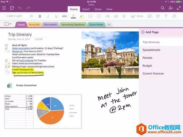 ��ô������ѧOneNote��������ޱ����ظ�������