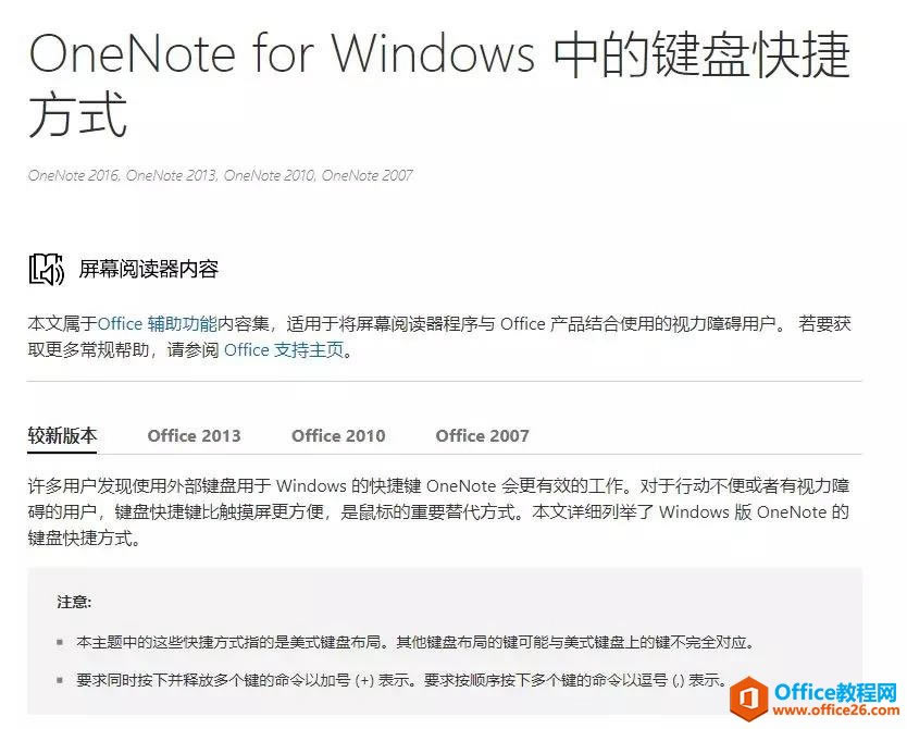 ʷ����ǿ��OneNote��ݼ��ܽ�_��վ