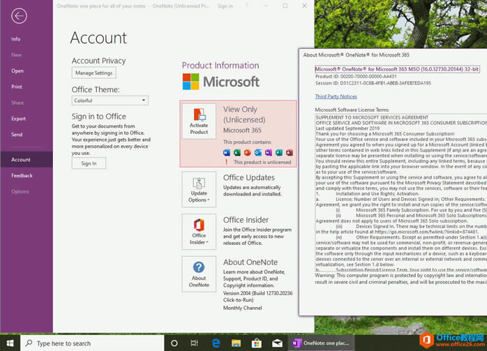 OneNote for Microsoft 365 ���ڴ���