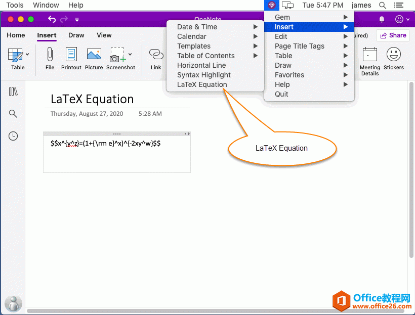 �䱦�˵���LaTeX��ʽ