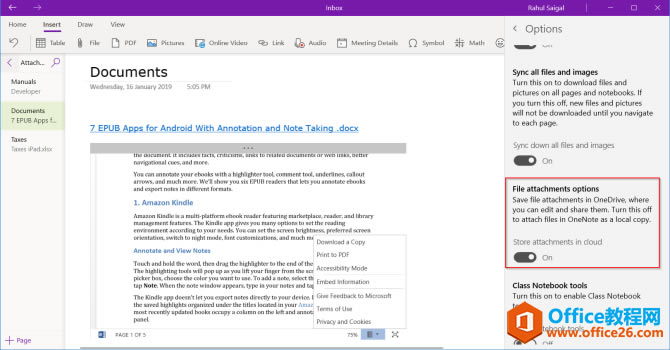 ���ʹ��OneNote��Ϊ���������б�