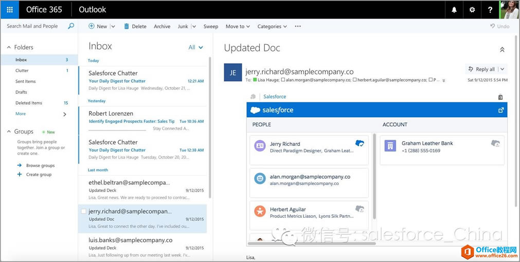 ���ͨ���µ�Salesforce App for Outlook��߹���Ч��_��վ