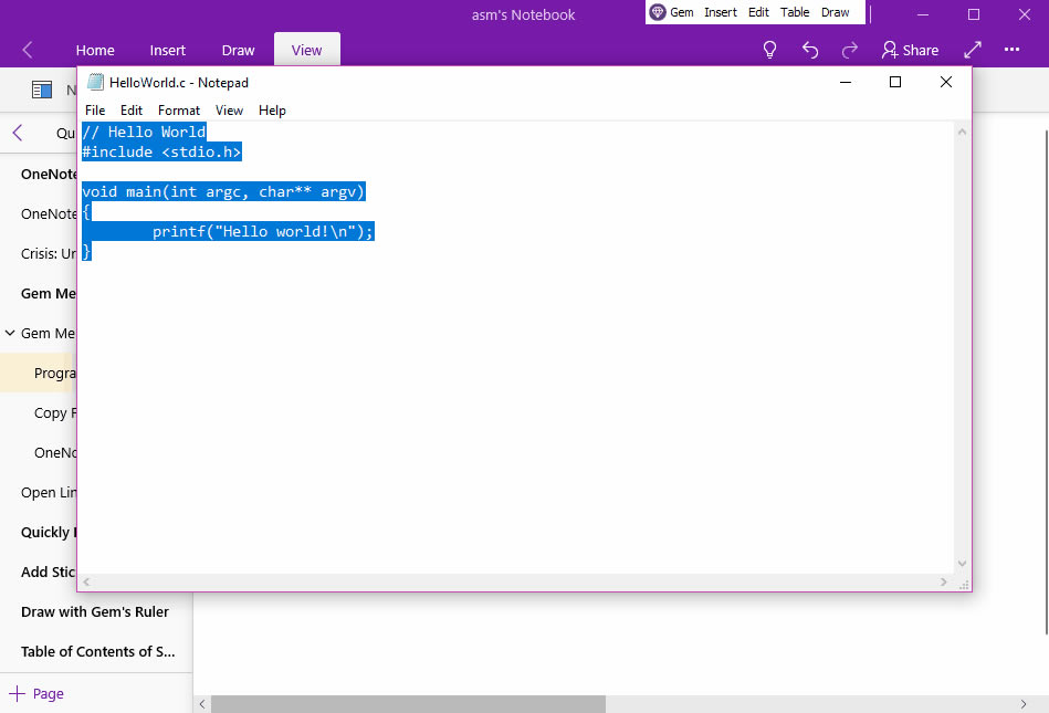 ʹ���䱦�˵����Լ�������������и����������뵽 OneNote UWP �