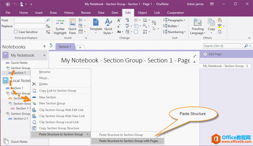 ��κϲ� OneNote ������������飿