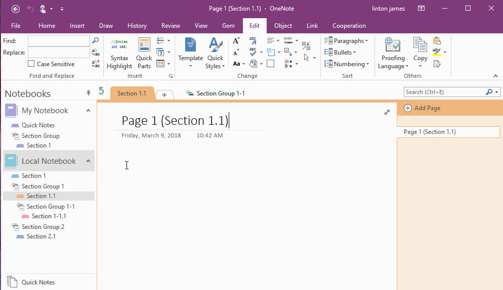 ��κϲ� OneNote ������������飿