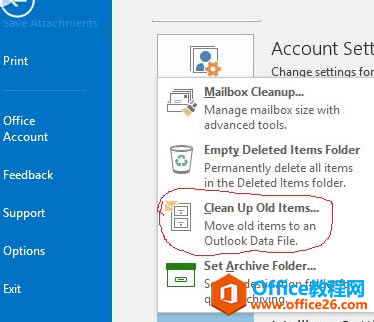 outlook2016�ʼ���δ浵��