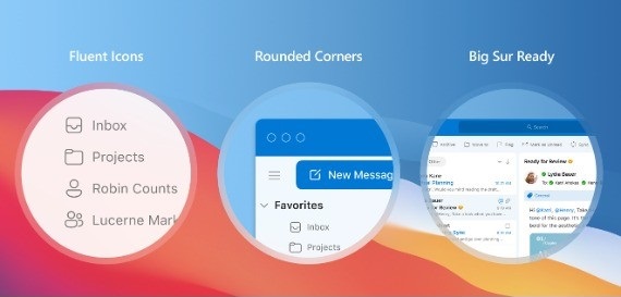 Mac��Outlook�������������Fluent����ͼ��