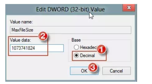 Outlook�޷���ʾ���ļ��У����ʼ��洢���Ѵﵽ��������С