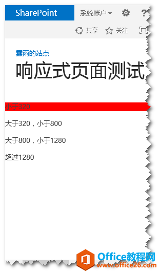 SharePoint HTML5����֮��Ӧʽ���� ʵ���̳�_��վ