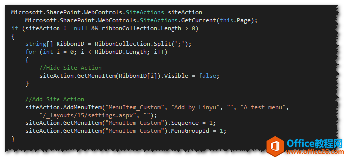 SharePoint ����ģ�Ͳ�����վ���ò˵�_��վ