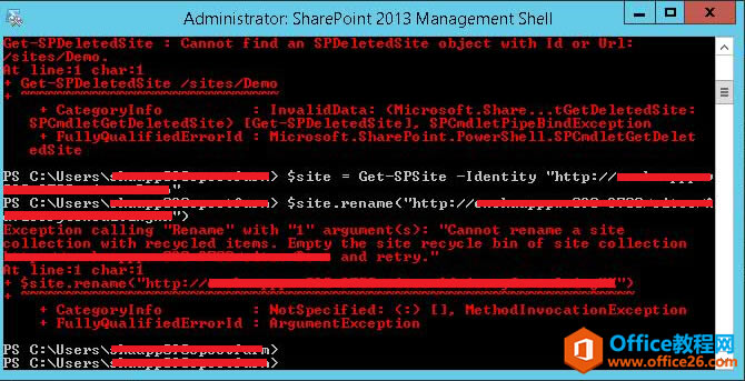 SharePoint ��������վ�����ƣ�SharePoint 2013 rename site collection��