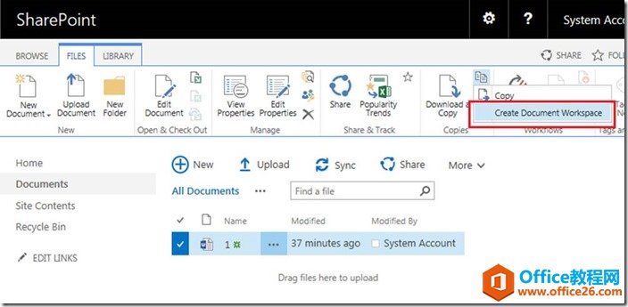 SharePoint �ĵ�����¼��ɼ��