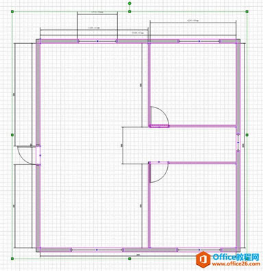 VISIO���Ʒ���ƽ��ͼ