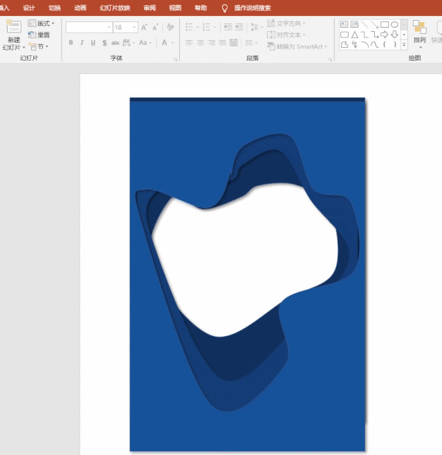 ���ʹ��PPT���ٻ���һ����ֽ������ؿ���_��վ