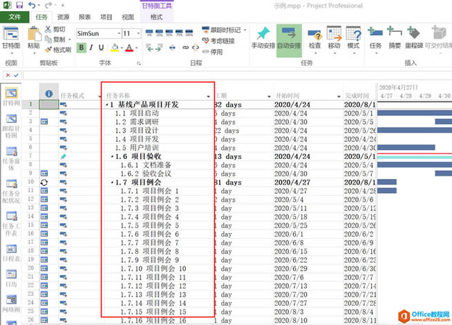 ���ŵ���ͨ����Ŀ��������Projectϵ�н̳�һ�����嵥��������