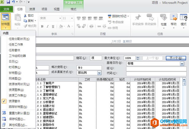���ʹ��Project������Ŀ���� 