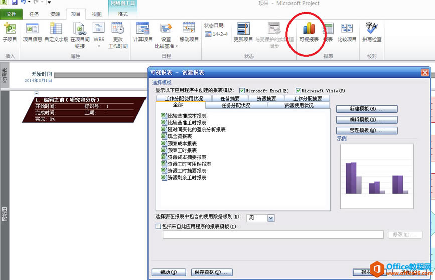 ���ʹ��Project������Ŀ���� 