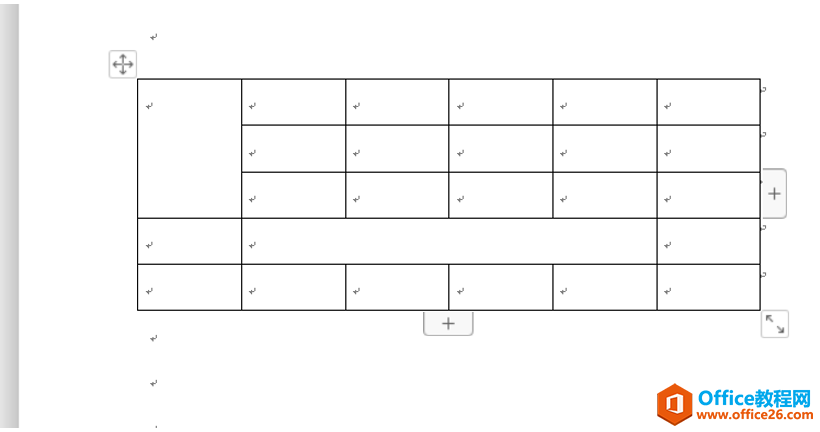 WPS �����Word�ĵ��кϲ����ֵ�Ԫ��