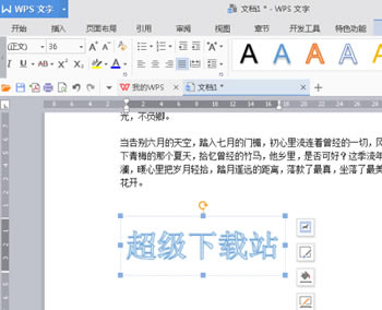 �������WPS2016�ı�����Ч��_��վ