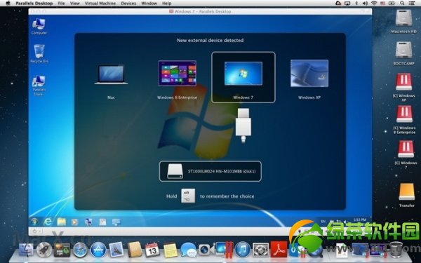 Parallels Desktop 9���ع�������ƻ��Mac����Win 8ϵͳ