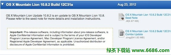 ƻ��OS X Mountain Lion 10.8.1��ʽ��ٷ�����